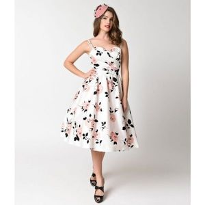 Stop Staring Vintage Inspired Swing Dress SZ 18.